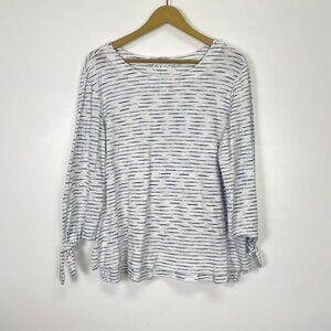Habitat Striped Tie Sleeve Top